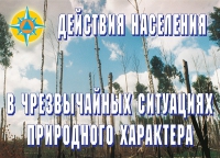 Комплект плакатов "Действия населения в ЧС природного характера" - «globural.ru» - Великие Луки