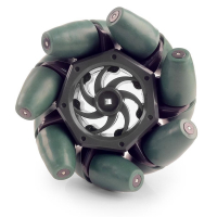 Технологичное колесо Mecanum 4" Mecanum Wheel 4" для конструктора VEX (4 штуки в упаковке) - «globural.ru» - Великие Луки