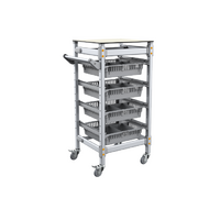 Тележка 1-секционная для учебных наборов и цифровых лабораторных комплексов SenseDisc - «globural.ru» - Великие Луки