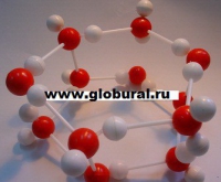 Модель "Кристаллическая решетка льда" (демонстрационная) - «globural.ru» - Великие Луки