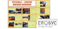 Стенд "Уставы закон жизни воинов" - «globural.ru» - Великие Луки