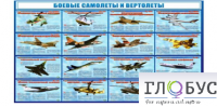 Стенд "Боевые самолеты и вертолеты" - «globural.ru» - Великие Луки