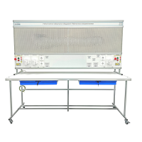 Учебный комплект лабораторного оборудования «Рабочее место электромонтажника» исполнение стендовое, монтажная панель - «globural.ru» - Великие Луки