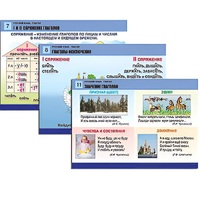 Комплект таблиц для начальной школы "Русский язык. Глагол" - «globural.ru» - Великие Луки