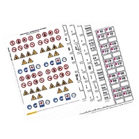 Набор этикеток самоклеющихся (общий) - «globural.ru» - Великие Луки