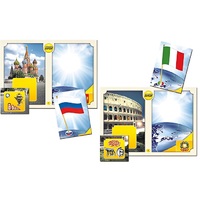 Настольно-печатная игра "Флаги стран мира 1. Европа" - «globural.ru» - Великие Луки