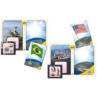 Настольно-печатная игра "Флаги стран мира 2. Азия, Африка, Австралия, Америка" - «globural.ru» - Великие Луки