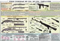 Плакат "Ружья служебные МР-133С, МР-153С, Сайга-410КВ" - «globural.ru» - Великие Луки