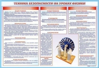 Стенд-уголок "Техника безопасности на уроках физики" - «globural.ru» - Великие Луки