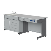 Стол демонстрационный (с раковиной, подводкой и отведением воды, сантехникой, электрическими розетками, автоматами аварийного отключения тока) - «globural.ru» - Великие Луки