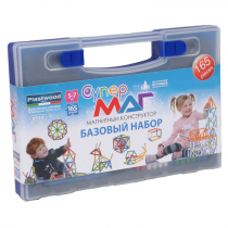 Магнитный конструктор Супермаг. Базовый набор 5-7 лет - «globural.ru» - Великие Луки