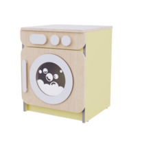 Стиральная машина из коллекции «НЕГА» (желтый) - «globural.ru» - Великие Луки