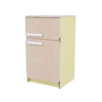 Холодильник из коллекции «НЕГА» (желтый) - «globural.ru» - Великие Луки