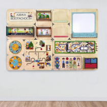 Дидактическая настенная панель «Азбука безопасности» - «globural.ru» - Великие Луки