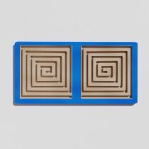 Такт-панель "Синий лабиринт № 3" - «globural.ru» - Великие Луки