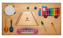 Тактильная панель с музыкальными инструментами (вариант 2) - «globural.ru» - Великие Луки