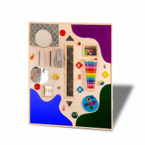 Акустическая тактильная панель Малая "Мир Звуков" - «globural.ru» - Великие Луки