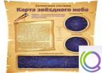 Стенд "Карта звездного неба" - «globural.ru» - Великие Луки