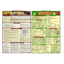 Таблица раздаточная Ботаника А4 ламинированная - «globural.ru» - Великие Луки