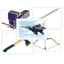 Набор предметных картинок "Оружие, военная техника. Инструменты" - «globural.ru» - Великие Луки