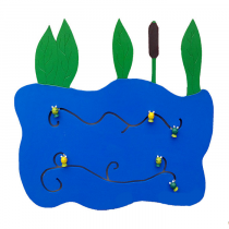 Декоративно-развивающая панель «Пруд» (вариант 1) - «globural.ru» - Великие Луки