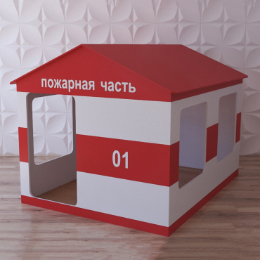Детский игровой домик «Пожарная служба» - «globural.ru» - Великие Луки