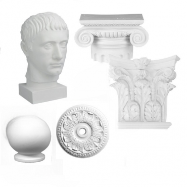 Комплект гипсовых моделей для натюрморта  - «globural.ru» - Великие Луки